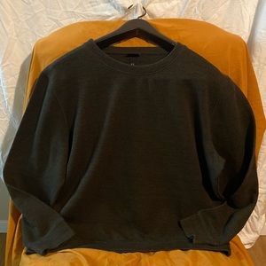 H&M - Olive crewneck - mens - XL